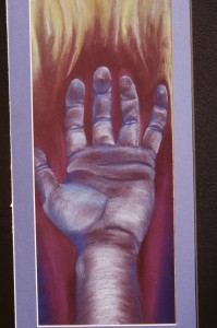 "Reach for Grace" Pastel. 2000. 